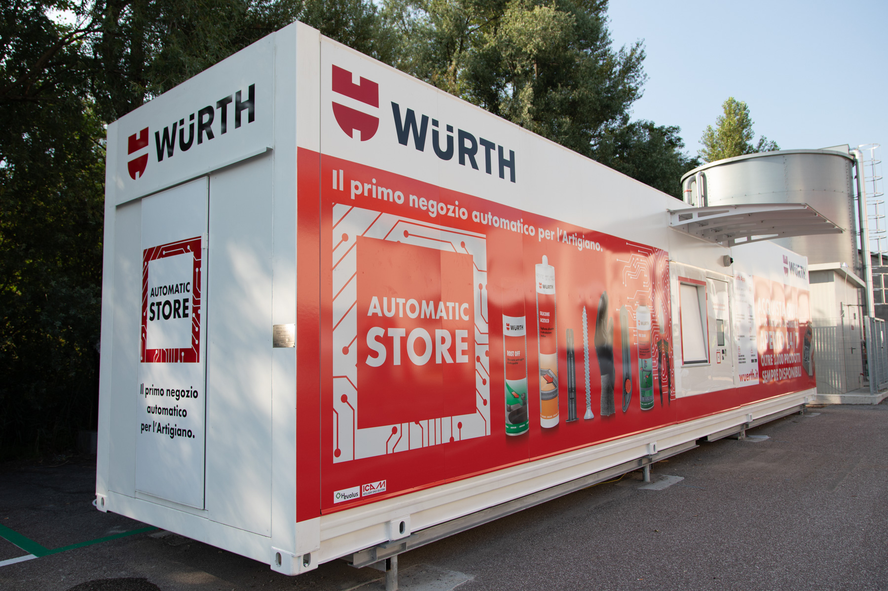 Würth Automatic Store: a new sales format that can be used in self-service  mode, 24 hours a day, 7 days a week