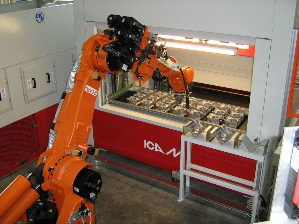 Magazzino verticale automatico SILO² robot antropomorfo