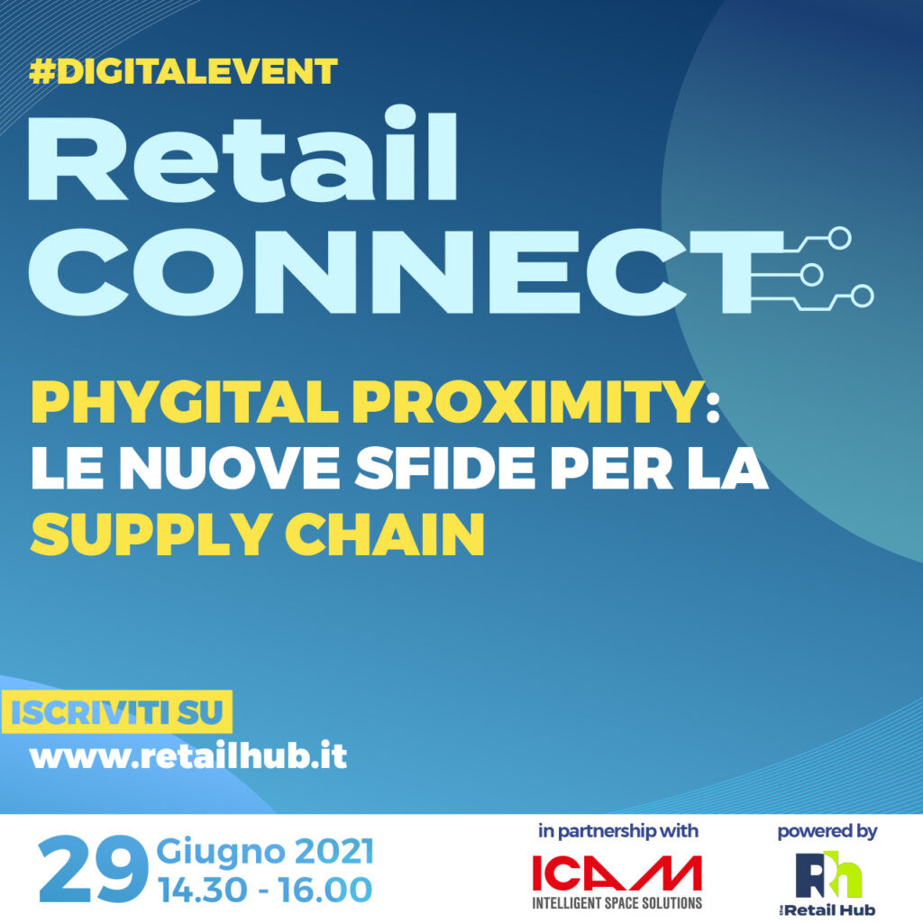ICAM | ICAM partner di Retail Connect, l’evento digitale di Retail Hub sul tema della Phygital Proximity
