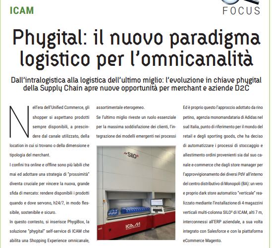 ICAM | Logistica Management | Dossier “eCommerce + Urban Logists”