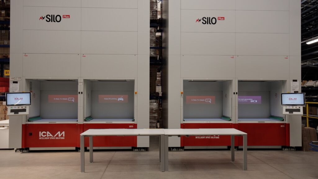 ICAM | Con i magazzini automatici verticali SILO Plus il picking multi-ordine di Gabbiano S.p.A. vola ancora più in alto