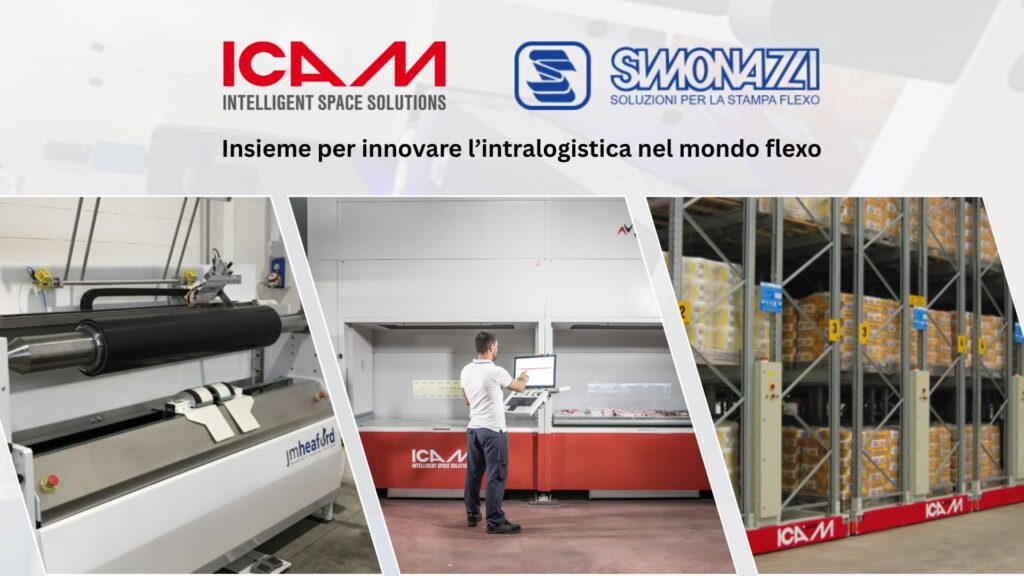 Firmata una partnership strategica con Simonazzi Srl per innovare la logistica del settore stampa flexo