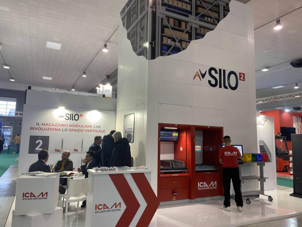 ICAM al MECSPE Bari con SILO² e uno speech dedicato ai vantaggi dell’automazione di magazzino