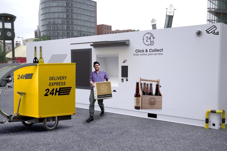 SafeBox outdoor per ritiro automatico