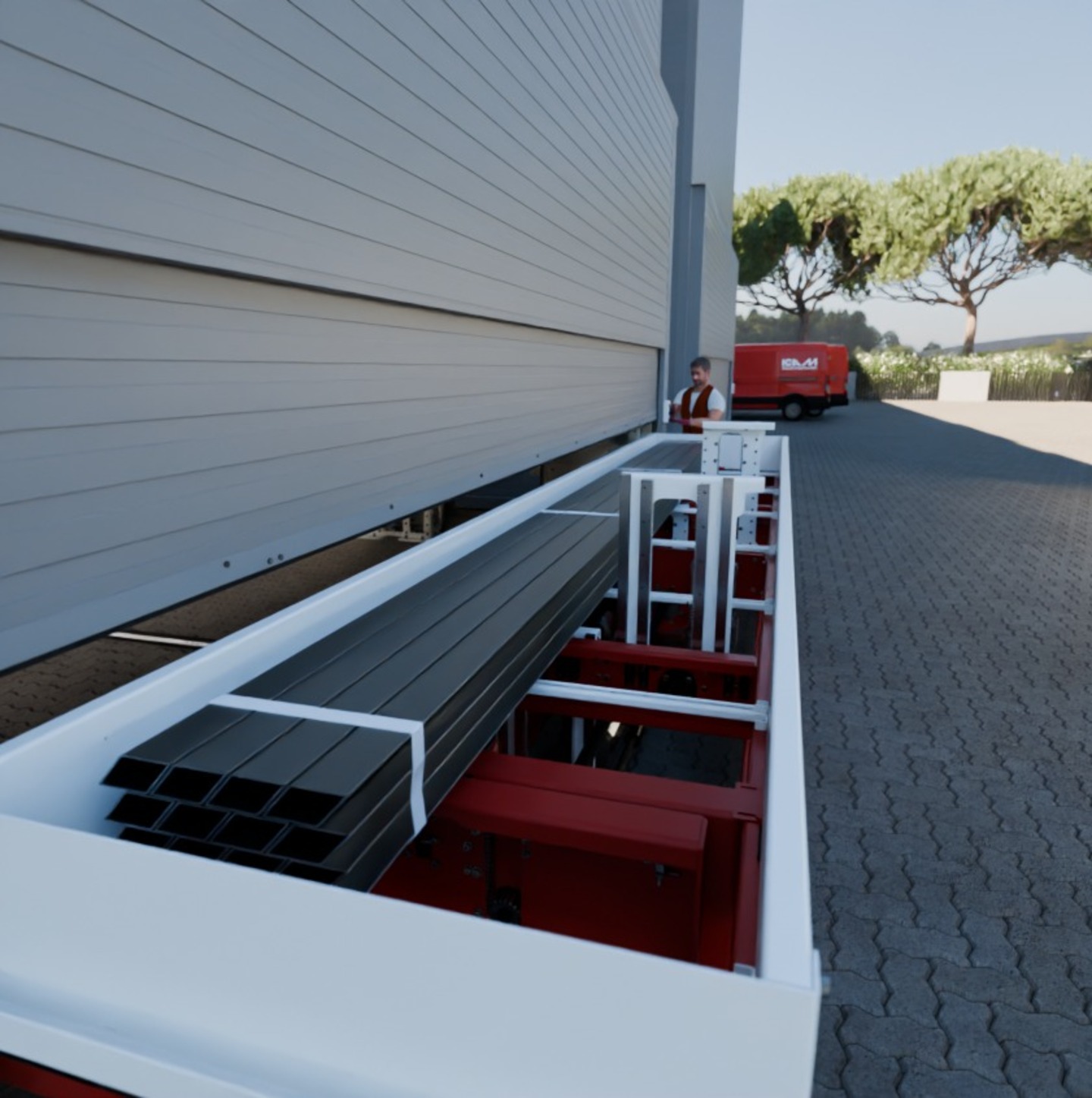 MAXIᴸ — Il magazzino verticale per materiali lunghi