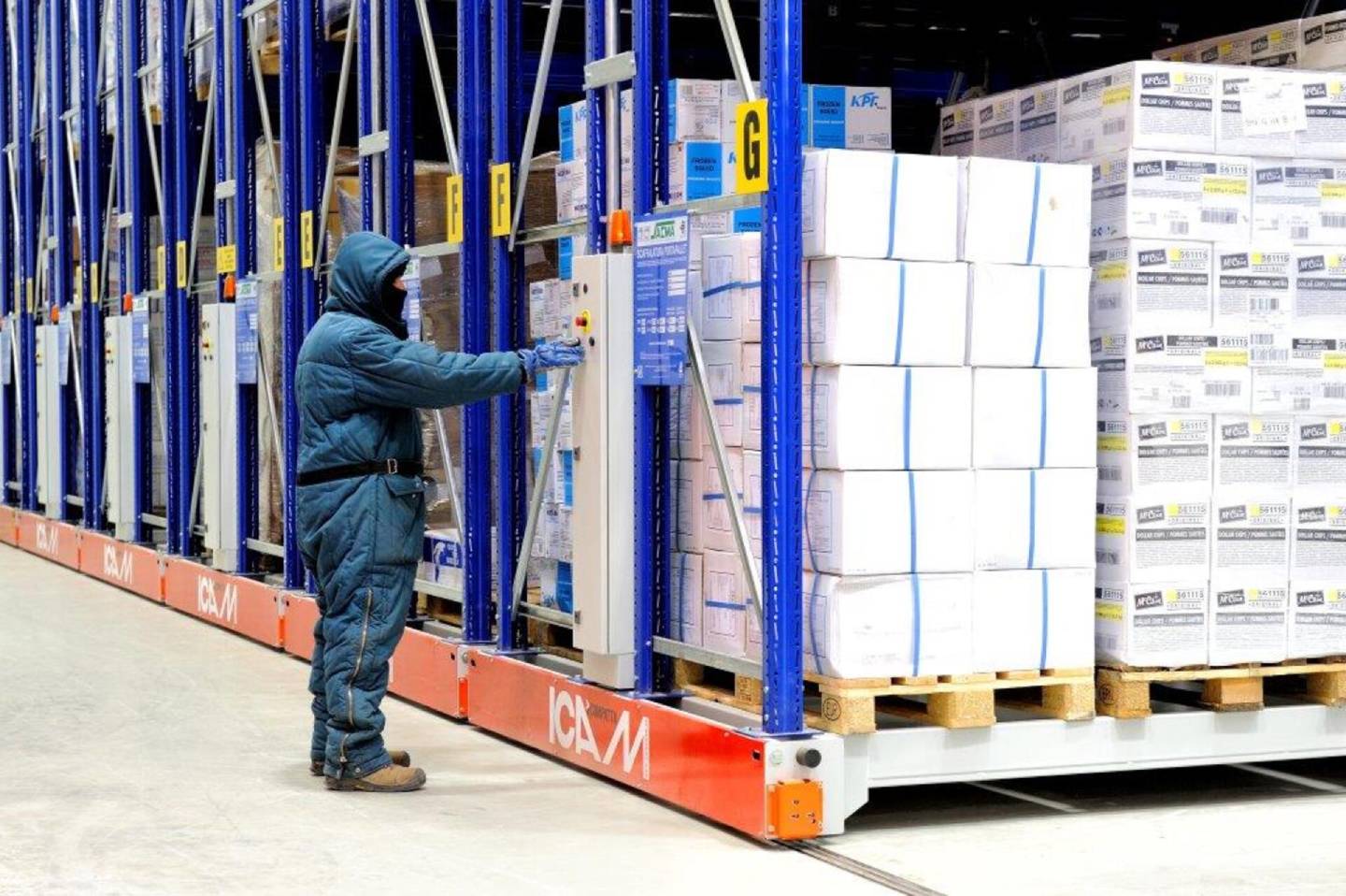 COMPATTA - Il sistema compattabile installabile in ambienti a temperatura negativa