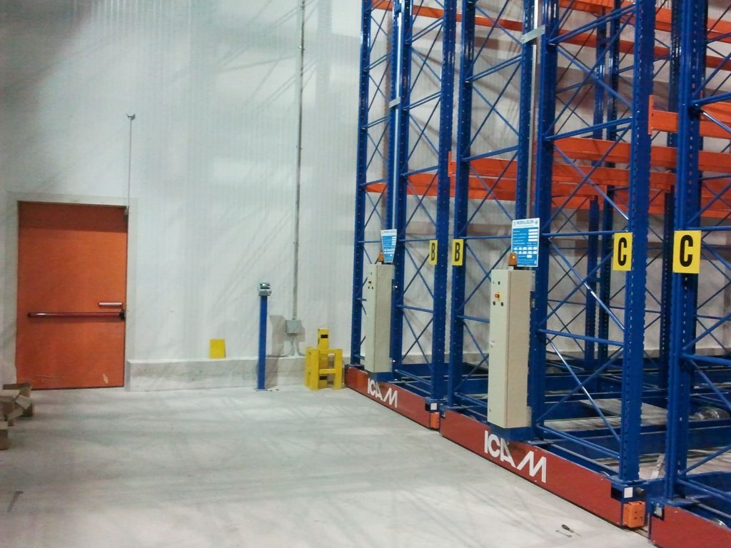 RELAX system: better cold air distribution, lower energy cost per pallet