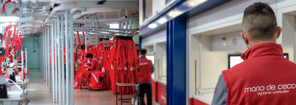 2 magazzini verticali automatici SILO² in configurazione outdoor con pannelli coibentati e accesso dall'interno — Mario De Cecco S.p.A., Sambuceto (CH)