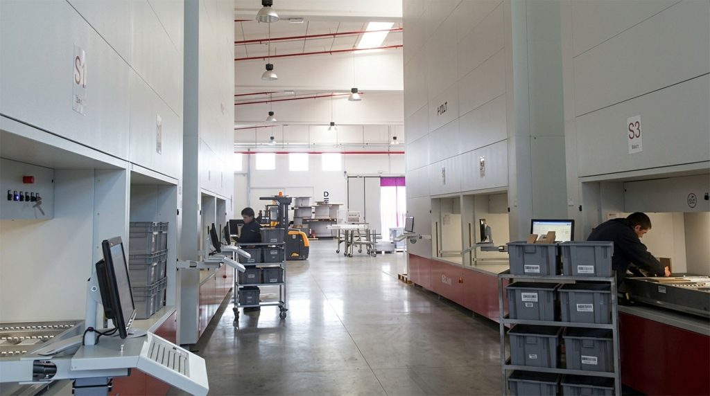 +50% produttività, 12.000 referenze in 90 m²
