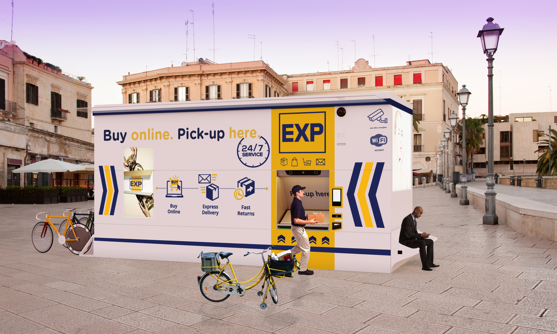 Magazzino di prossimità SafeBox