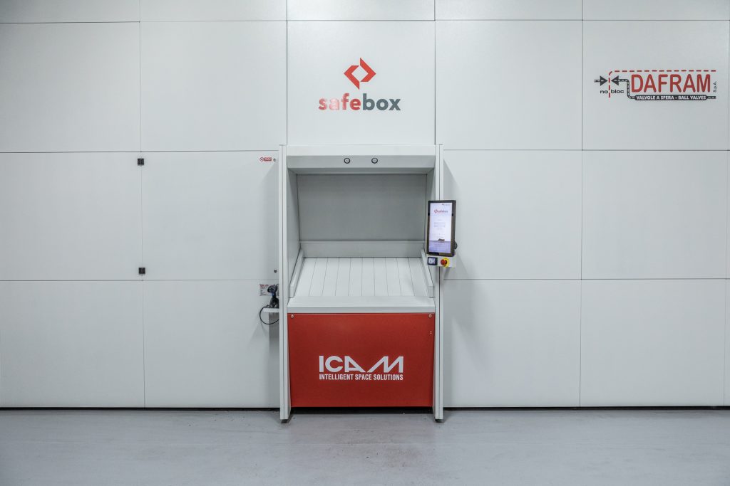 SafeBox, la soluzione ICAM per lo stoccaggio centralizzato e la distribuzione automatizzata self-service per DAFRAM