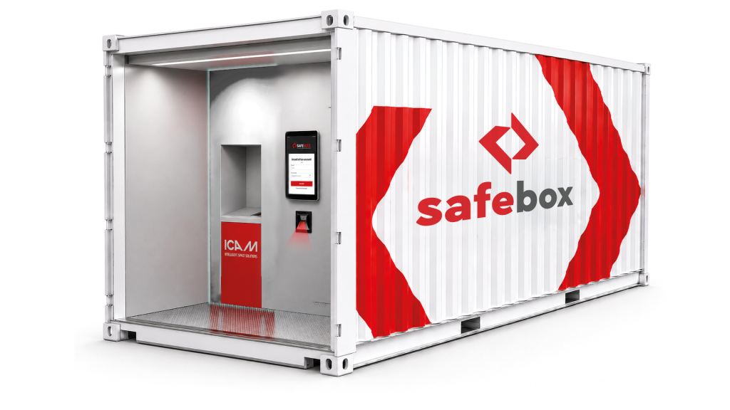 SafeBox per cantieri ICAM - container da cantiere automatizzato