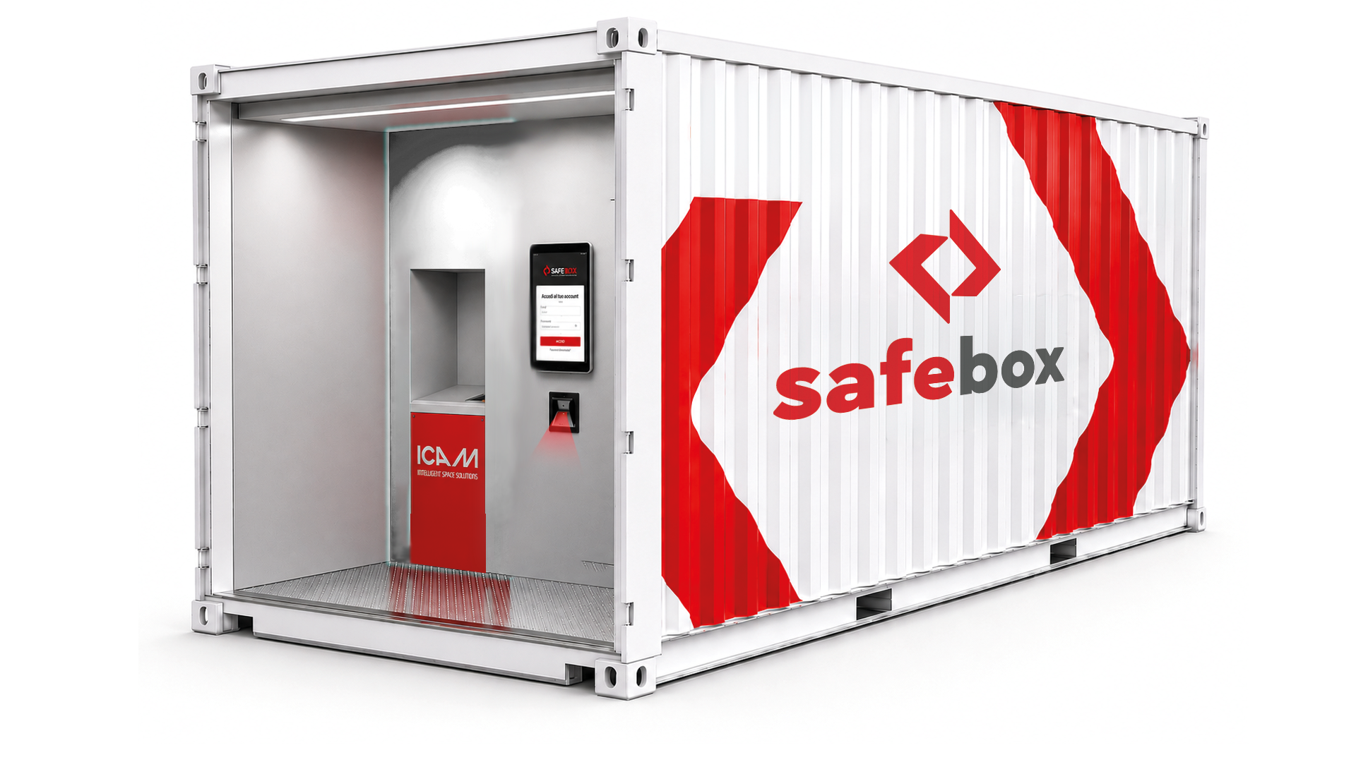 SafeBox per cantieri ICAM - container da cantiere automatizzato